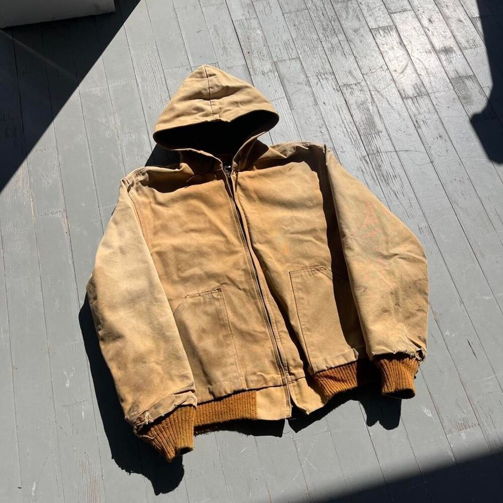 Vintage Weather Mate Carhartt-style Distressed Workwear Y2K Jacket